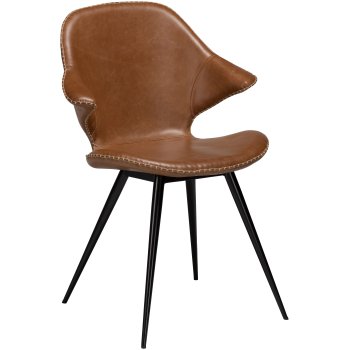 KARMA STOL MED ARMLN LDER / FLERE FARVER