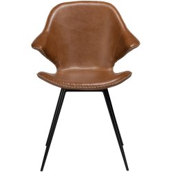 KARMA STOL MED ARMLN LDER / FLERE FARVER