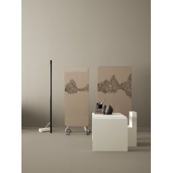 MOOD FABRIC MOBILE - GLASTAVLE MED LYDABSORBERENDE STOFBAGSIDE