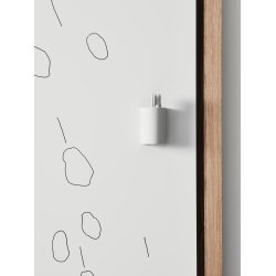 OFFSET WHITEBOARDTAVLE MED RAMME I EG