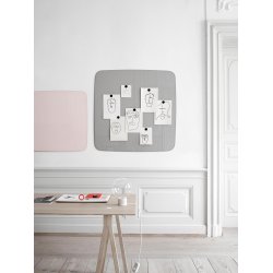 FLOW WALL - GLASTAVLE MED AFRUNDEDE HJRNER I 24 FARVER