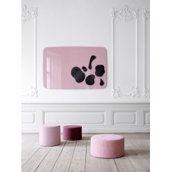 FLOW WALL - GLASTAVLE MED AFRUNDEDE HJRNER I 24 FARVER