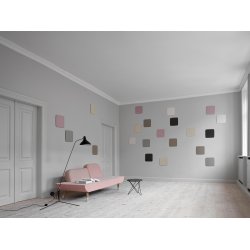 FLOW WALL - GLASTAVLE MED AFRUNDEDE HJRNER I 24 FARVER