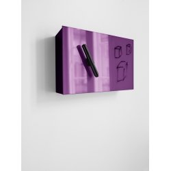 MOOD BOX - VGMONTERET OPBEVARINGSBOKS MED GLASLGE 24 FARVER