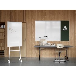 ONE - WHITEBOARDTAVLE MED SORT ELLER HVIDT STATIV