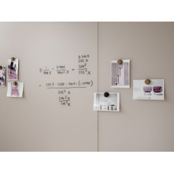 SILK WALL - MAT MAGNETISK GLASTAVLE I 24 FARVER