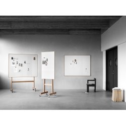 WOOD - WHITEBOARDTAVLE MED RAMME I EG