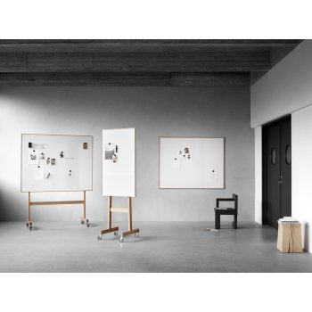 WOOD - WHITEBOARDTAVLE MED RAMME I EG