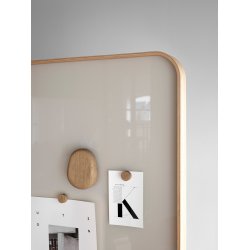 FRAME MOBILE - DOBBELTSIDET GLASTAVLE MED RAMME I TR