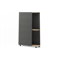 GEMINI LYDISOLERENDE REOL MED ELLER UDEN SKRIVETAVLE