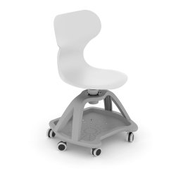 MIA ELEVSTOL MED HJUL OG BAKKE