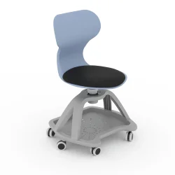 MIA ELEVSTOL MED HJUL OG BAKKE