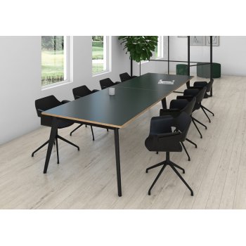 MADRID MDE- OG KONFERENCEBORDE - Bordplade strrelse L: 120-560 cm