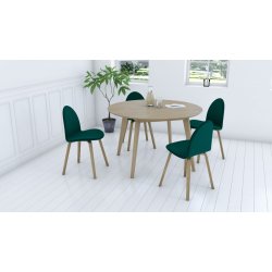 MADRID MDE- OG KONFERENCEBORDE - Bordplade strrelse :120 cm - L: 150-200 cm