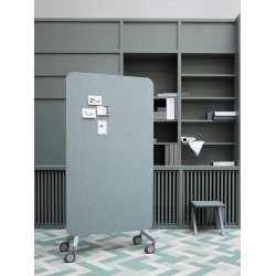 MOOD FABRIC MOBILE - GLASTAVLE MED LYDABSORBERENDE STOFBAGSIDE