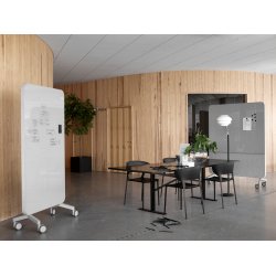 MOOD FABRIC MOBILE - GLASTAVLE MED LYDABSORBERENDE STOFBAGSIDE