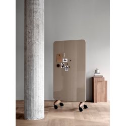 MOOD FABRIC MOBILE - GLASTAVLE MED LYDABSORBERENDE STOFBAGSIDE