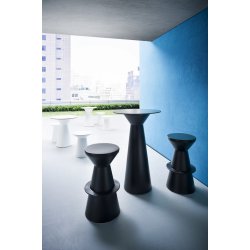 ROLLER STEL H:110/FOD :40 - Max. bordplade : 80 / 80x80 cm