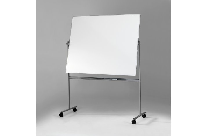 MOBIL SVINGTAVLE - VENDBAR WHITEBOARDTAVLE P GULVSTATIV