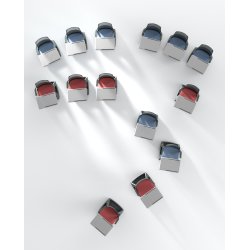 ROVER STOL MED SKRIVEPLADE OG OPBEVARING