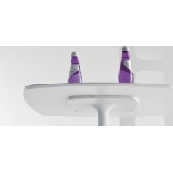 STYLUS SQ STEL H:50/FOD:45x45 - Max. bordplade : 1000 mm