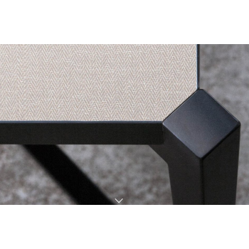 HUB BORDE REKTANGULR SORT