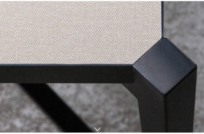 HUB BORDE REKTANGULR SORT