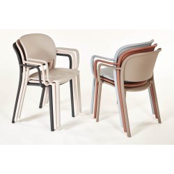 TRENA CHAIR - MED OG UDEN ARMLN