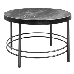 MIDNIGHT LOUNGEBORD MED MARMOR BORDPLADE