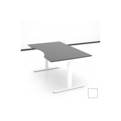 FLOW HVE SNKEBORD MED FIRKANTEDE BEN - 2 sjlet - inkl. bordplade