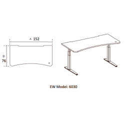 FIELL� - H�VE S�NKEBORD - Borde med paneler og afsk�rmning