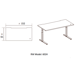 FIELL� - H�VE S�NKEBORD - Borde med paneler og afsk�rmning