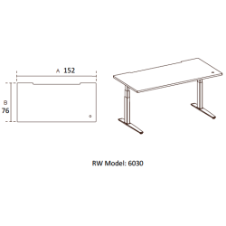 FIELL� - H�VE S�NKEBORD - Borde med paneler og afsk�rmning