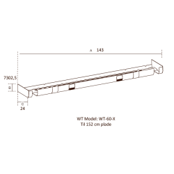 FIELL� - H�VE S�NKEBORD - Borde med paneler og afsk�rmning