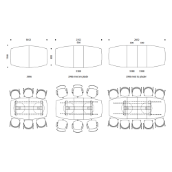 KONFERENCEBORD MED UDTRK -  TNDEFORMET - SJLE/T-FOD