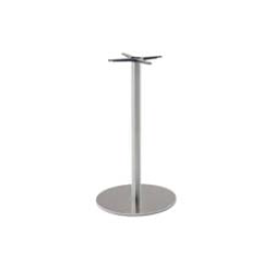 INOX STEL H:73/FOD :45 - Max. bordplade : 900 mm / B+D: 650 mm