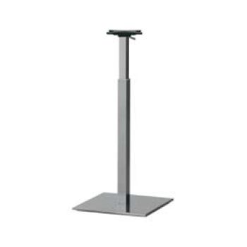 INOX ADJUSTABLE H:73-115,5 - Max. bordplade : 70 / 70x70 cm