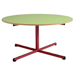 ELEVBORD MED KRYDSFOD / JUSTERBAR