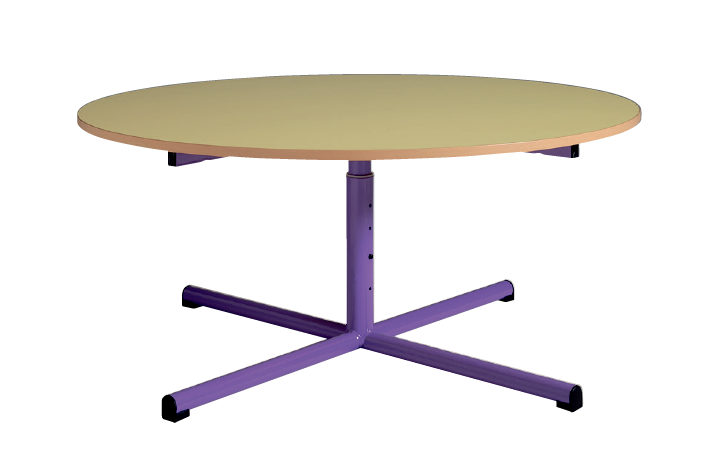 ELEVBORD MED KRYDSFOD / JUSTERBAR