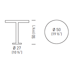 SATURNINO LOUNGEBORD H50/50