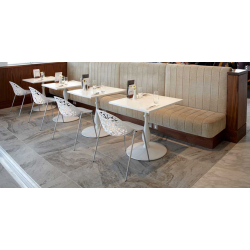 LIBERTY STEL H:73/FOD :60 - Max. bordplade : 150 / 100x100 cm