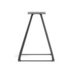 LUNAR STEL H:50/FOD:42x42 - Max. bordplade : 800 mm