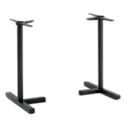 BOLD T-BEN STEL H:73/FOD132x60 - Max. bordplade 1400x900 mm