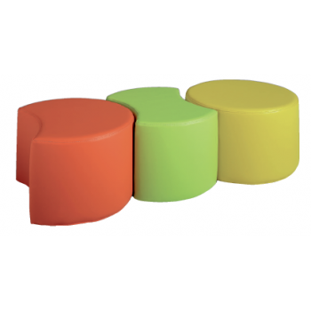 PUZZLE UDEN RYGLN - SDER MED 3 STK.