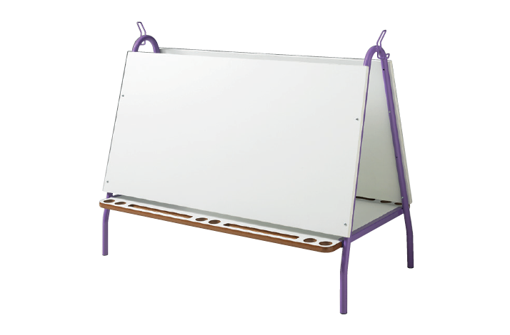 DOBBELSIDET WHITE BOARD