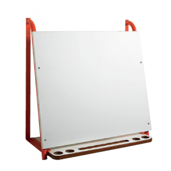 METAL V�GTAVLE MED WHITE BOARD