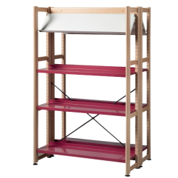 LAJEO REOL MED HYLDESTRUKTUR