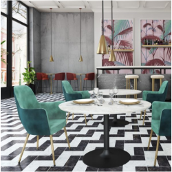 CHICAGO BORD - Bordplade strrelse :120 cm