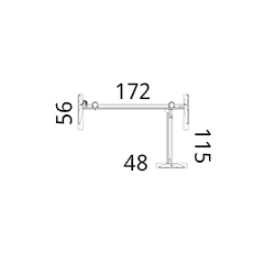 CONSET 501-37 HJRNE HVE SNKE STEL / 3 SJLET