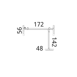 CONSET 501-37 HJRNE HVE SNKE STEL / 3 SJLET